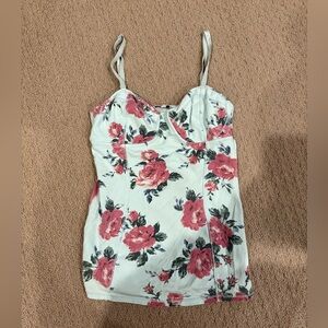 Talula Pink and White Floral Camisole